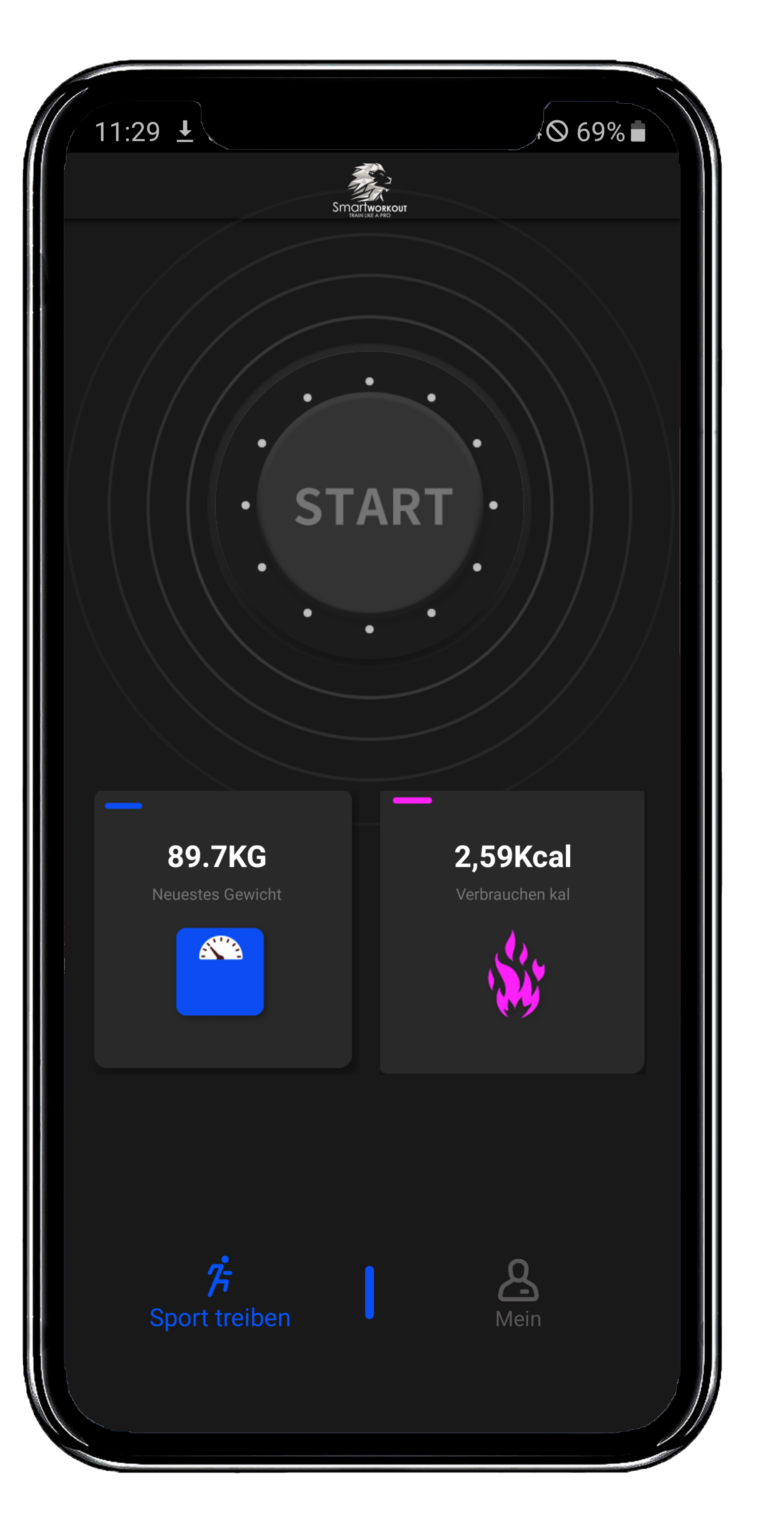 Start 2 APP Home im Iphone