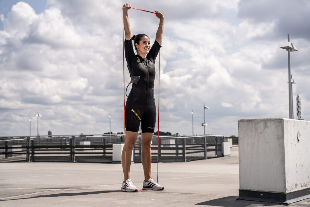 Symbiont EMS-Training für Zuhause – effektives EMS-Ganzkörpertraining für Muskelaufbau, Rückenschmerzen und Fitness.